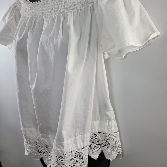 WhoWhat Where White Off-Shoulder Top - Picture 3 of 6